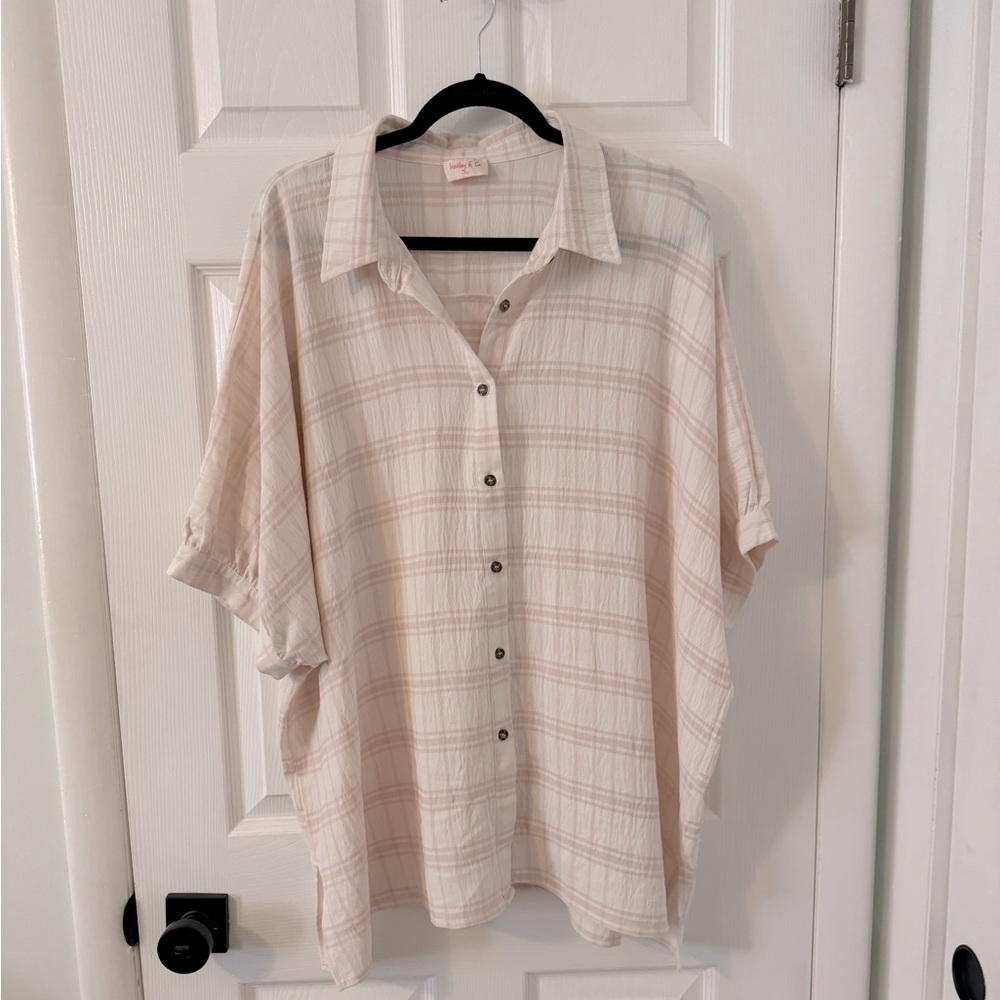 Hailey & Co. Oversized T-Shirt Blouse